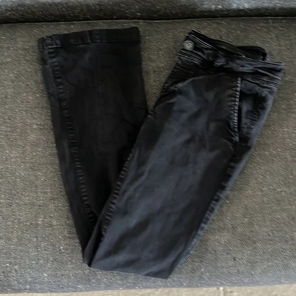 Black American Eagle jeans, worn. - Picture 2 of 3
